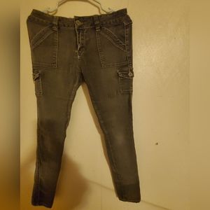 Skinny jeans - black - grey